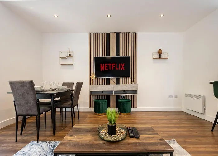 Luxury 2Br In Chorlton, Free Parking